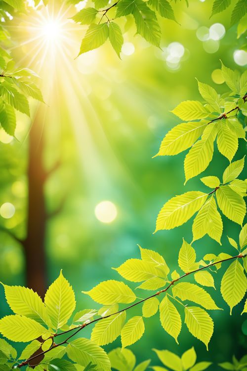 生命初绽 镜头下的嫩芽与萌贝树摄影之美